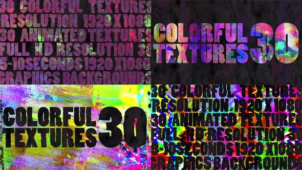 30 Colorful Textures alt