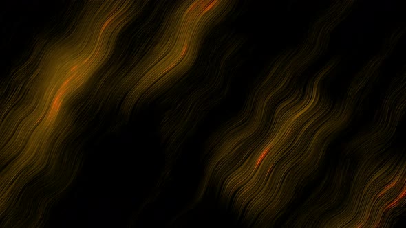 Yellow Abstract Background Animation 4K