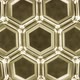 3D animation of golden hexagon honeycomb pattern, an abstract modern art motion graphics background - VideoHive Item for Sale