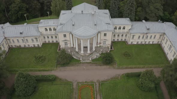 The Old Russian Estate is Located in a Picturesque Beautiful Place