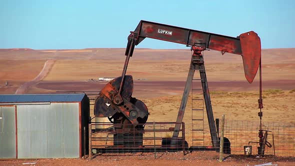 Oil Rig in Nebraska.