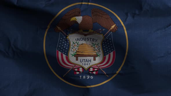 Utah State Flag 4K