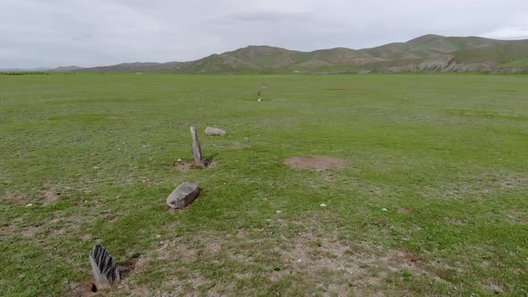 Obelisks in the Central Asian Steppes