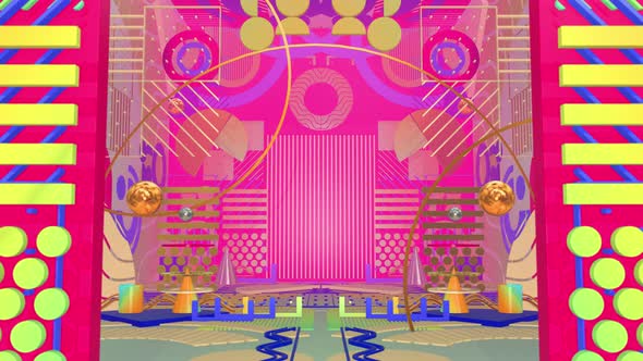 In Room Flat Art 01 4K