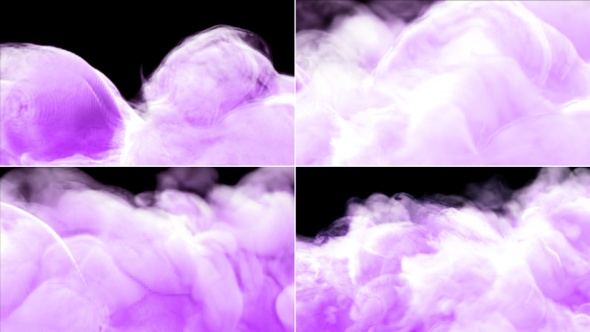Purple Color Smoke