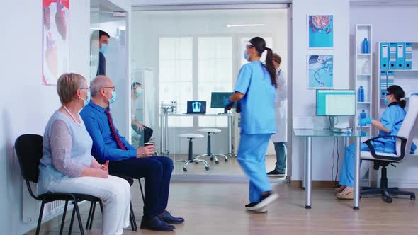 Senior Couple in Examination Room