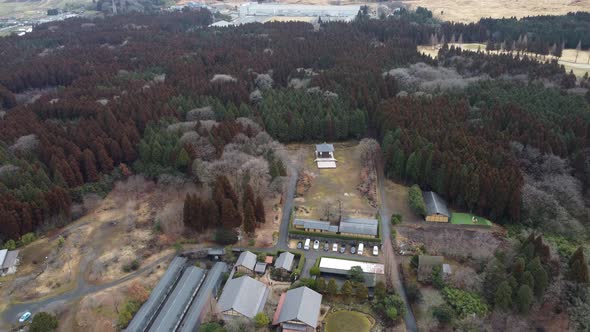 The Aerial view of Kumamoto