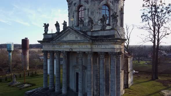 Roman Catholic Church Aerial, Ukraine