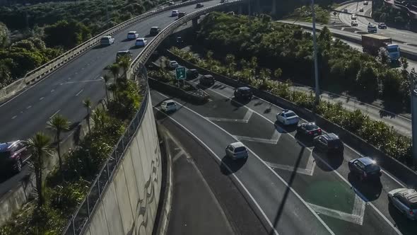 Auckland highway timelapse