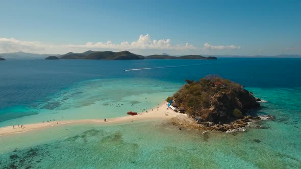 Beautiful Tropical Island and Beach