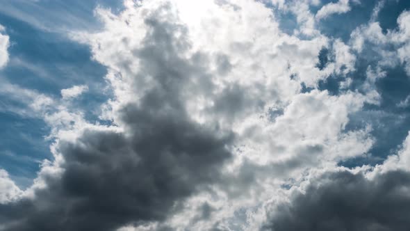 Blue Sky White Clouds