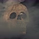 Skull Covered In Smoke On A Dark Background. - VideoHive Item for Sale