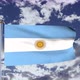 Argentina Flag Waving 4k - VideoHive Item for Sale