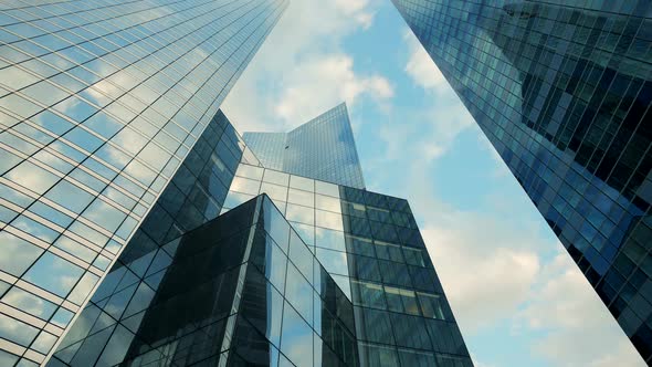 Corporate Business District in Modern Urban City alt