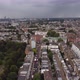 Drone View of Brompton Cemetery and the Streets of Kensington in London - VideoHive Item for Sale