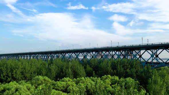 urban construction landscape,yangtze river bridge