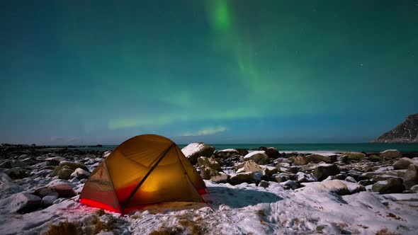 I am an astrophotographer.I went Norway for taking photo of aurora.here is my camp site.
