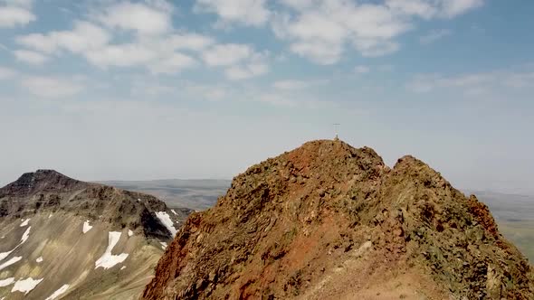 Armenian mountain cross