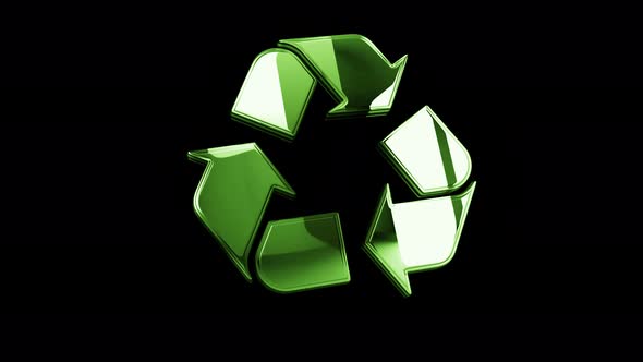 Recycling electronic waste data and sustainable industry symbol digital concept