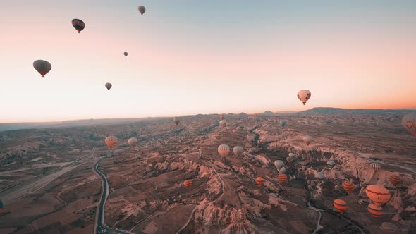 Balloons in Cappadocia