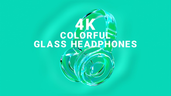 Colorful Glass Headphones