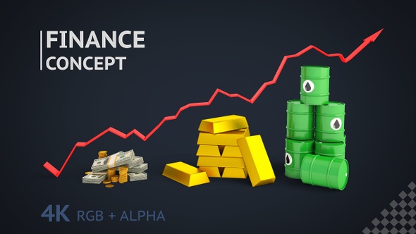 Finance Graphic & Trading Price Concept