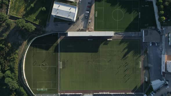 Soccer Trainning Top View