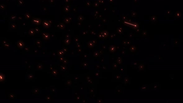 sparks and particles of fire alt