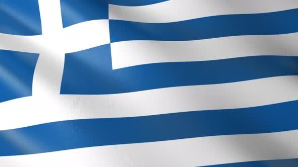 Flag of The Greece