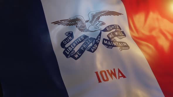 Iowa State Flag