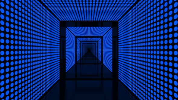 Blue Tunnel Background alt