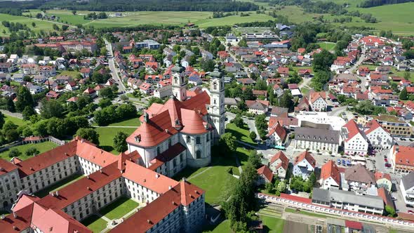 Ottobeuren Abbey, Ottobeuren, Swabia, Bavaria, Germany