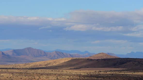 Time Lapse - Mountain Zebra National Park Landscape