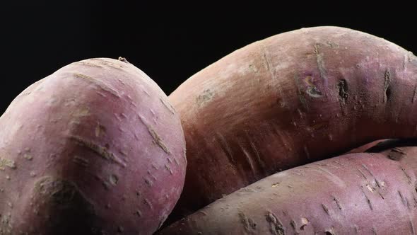 Raw Sweet Potatoes