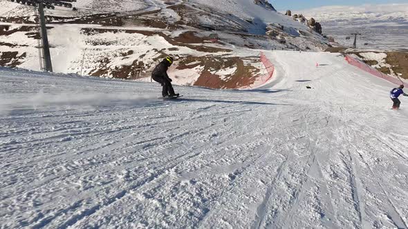 Snowboarding