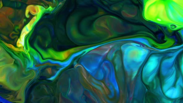 Abstract Colorful Sacral Liquid Waves Texture 924