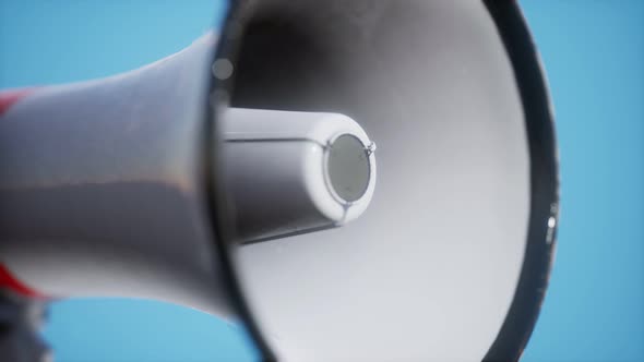 Retro Electric Speaker Megaphone