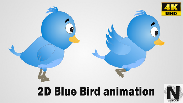 2 D Blue Bird V1