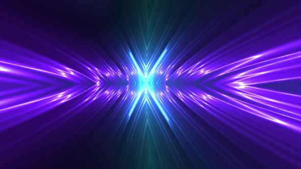 Abstract Hologram Neon Background 4K 05