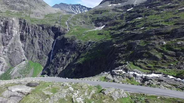 Trollstigen pass in Norway