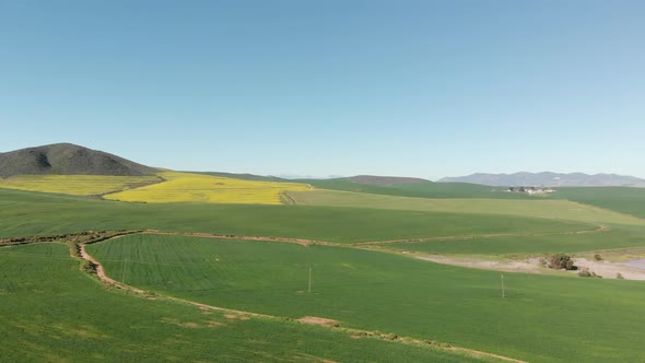 General view of countryside landscape