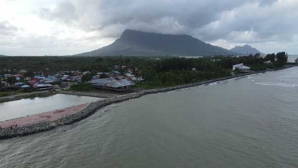 Prawn Fish Farm Aerial