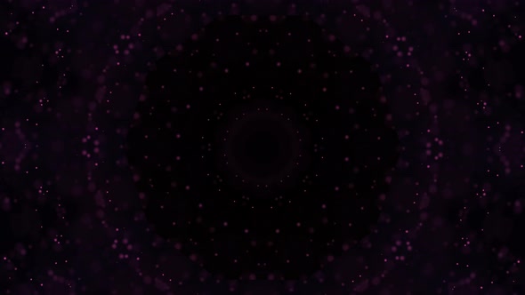 4k Kaleidoscope Abstract particles