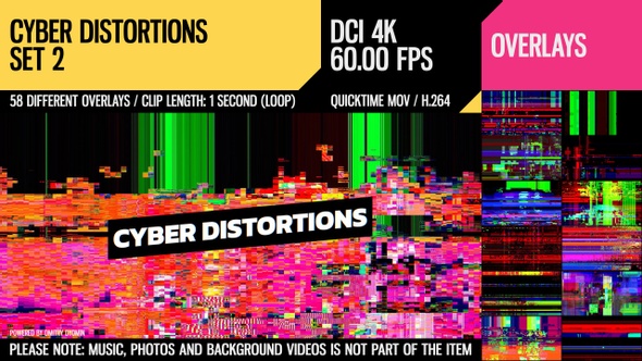 Cyber Distortions (4K Set 2) alt