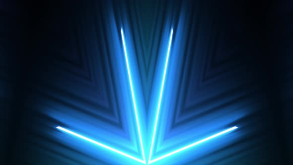 Abstract Hologram Neon Background 4K 17