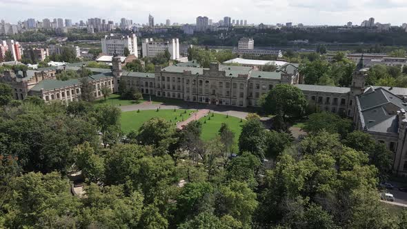 Kyiv. Ukraine. Kyiv Polytechnic Institute. Aerial View.