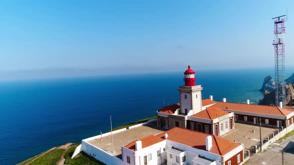 Cabo da Roca Lighthouse. Sintra, Portugal