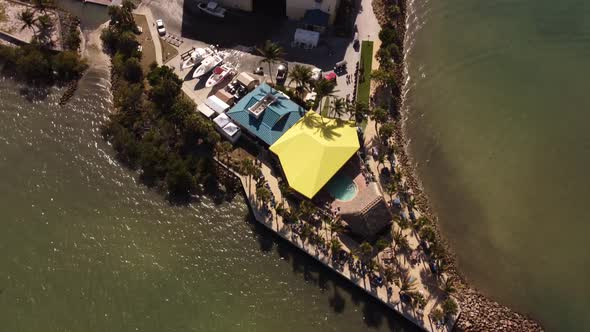 Aerial Footage Jupiter Pointe Club And Marina