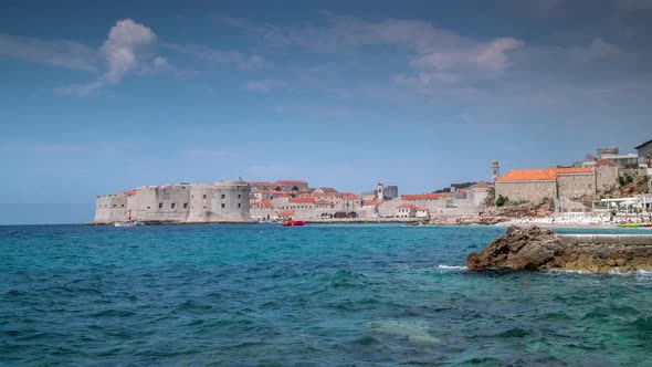 dubrovnik croatia city port landmark historic fortress adriatic