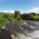 Green Park With A Raging River Outside The City In Summer - VideoHive Item for Sale